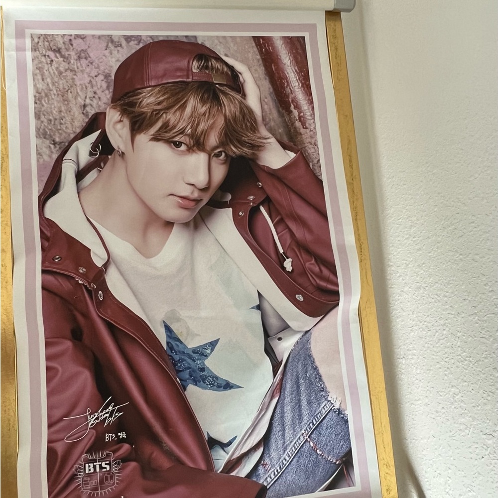 BTS Jungkook scroll poster